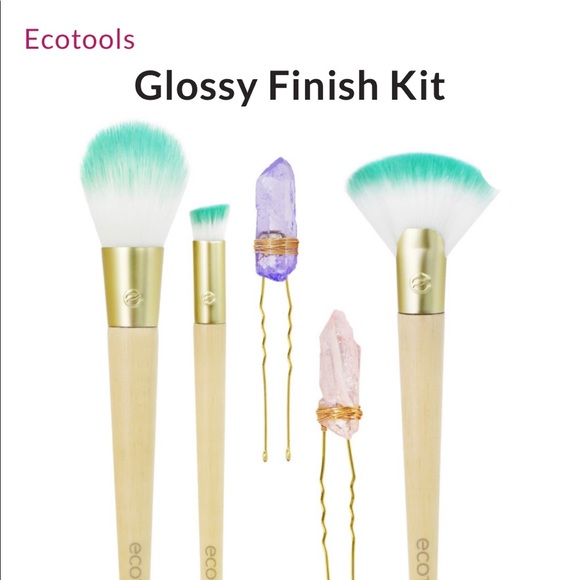 🔥🔥🔥EcoTool’s 3 brushes + two Crystal Hair Pins 💎 - Picture 2 of 7